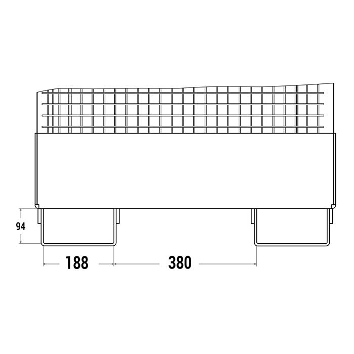 RR-Industrietechnik RAK-Slim Arbeitskorb