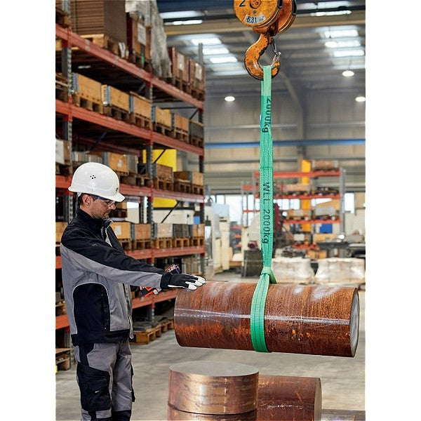 10.000kg Yale HBD Hebeband zweilagig, beiderseits mit verstärkter Schlaufe