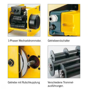 Yale® RPE Elektroseilwinde 500daN 230v